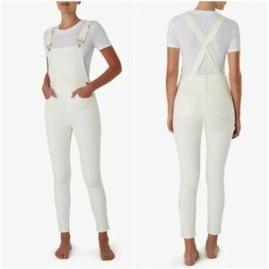 WeWoreWhat {XS,S,M} High Rise Skinny Overalls